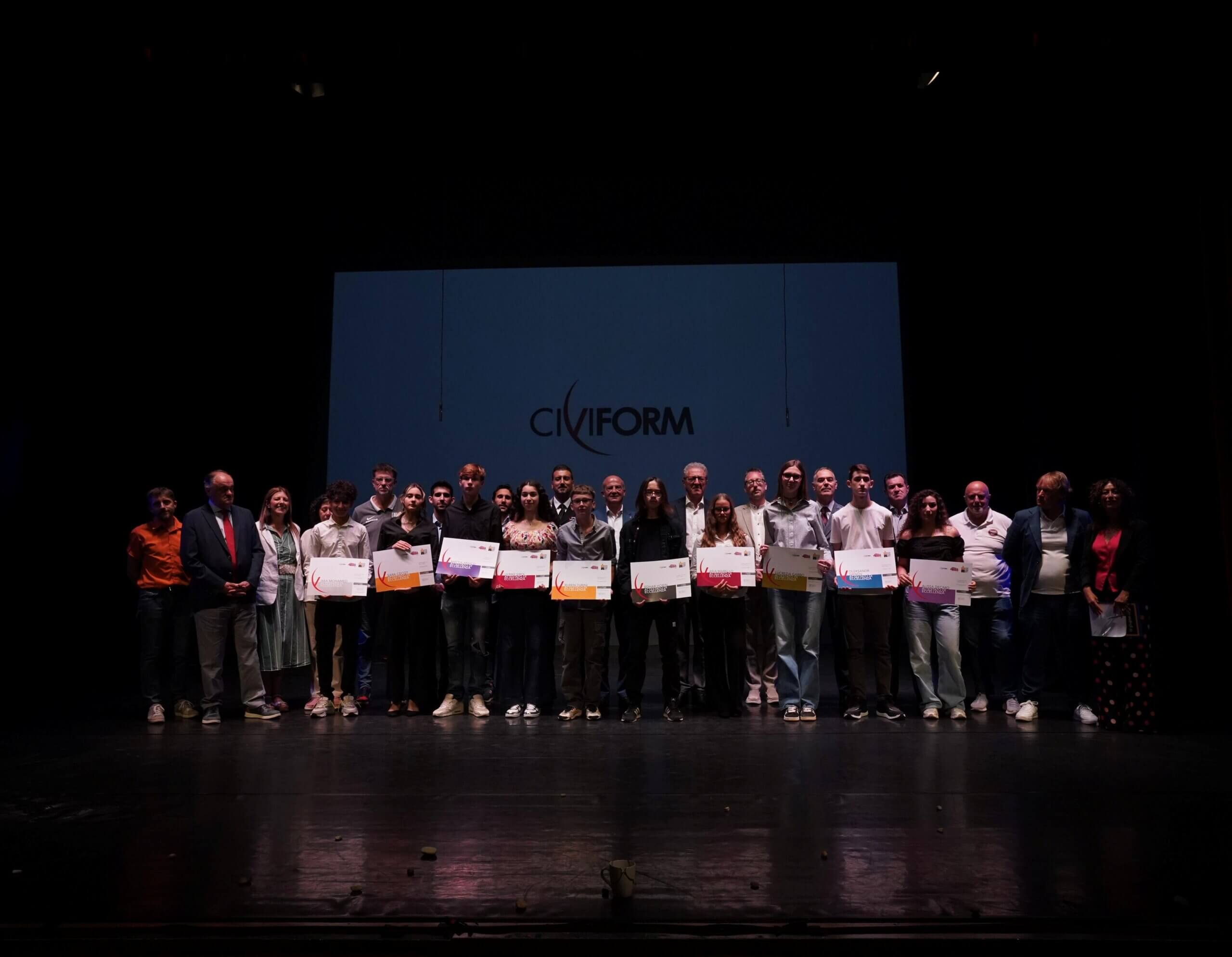 Allievi Civiform premiati al Ristori